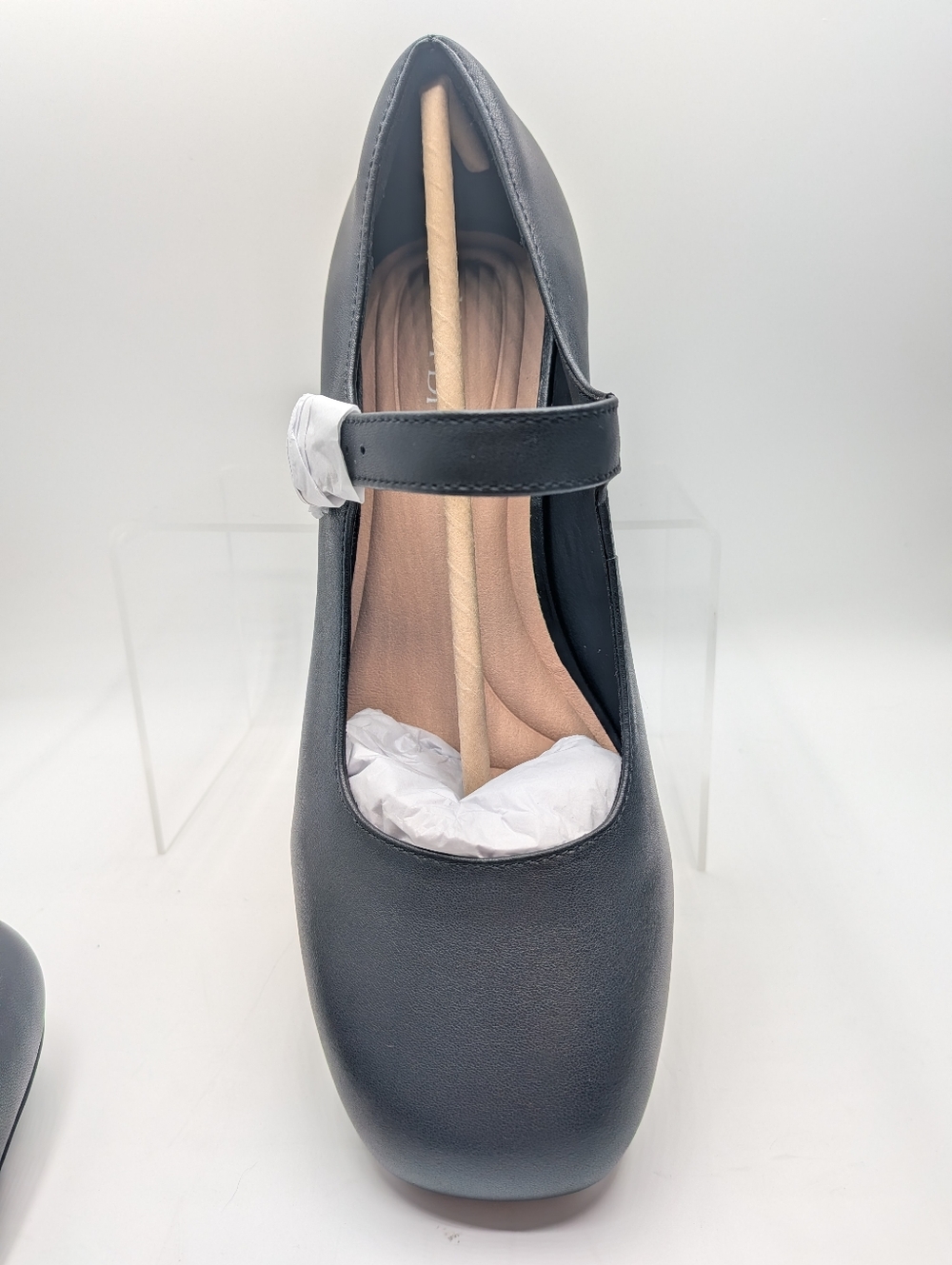Astor Heeled Mary Jane -NWB 7.5WW Black - Picture 6 of 14